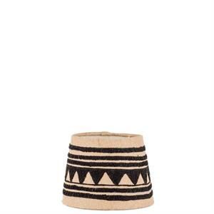 Nkuku Yongana Jute Pattern Lampshade Small